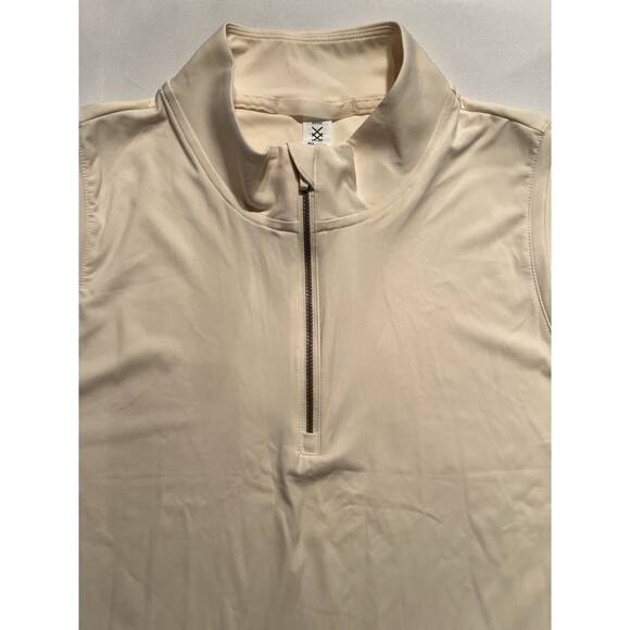 Rhone Course to Court Sleeveless Zip Moc UPF 50 Sun Protection Golf Tennis XL - Picture 1 of 5